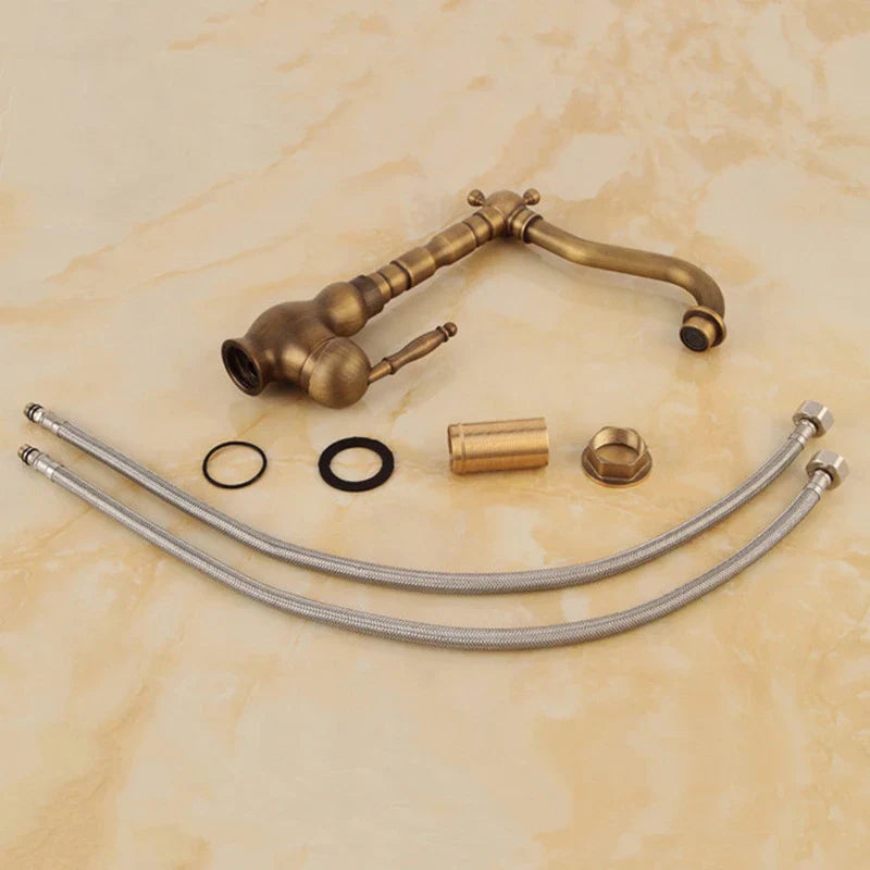 DecorBites™ Basin Sink Faucet Brass Bathroom Mixer Tap Water Tap Wash Basin Mixer Taps