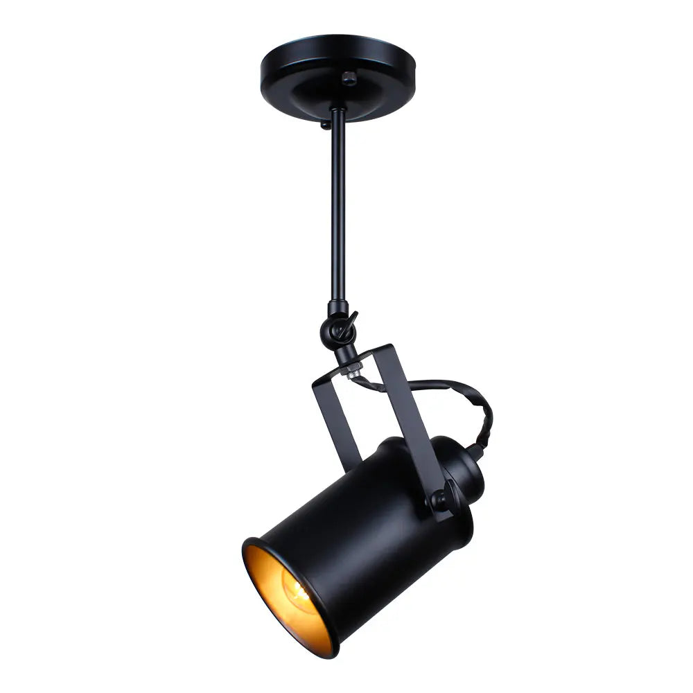 Black Retro Ceiling Lamp