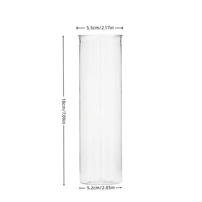 10/15/12 plastic cylindrical vases, high transparency vase set, suitable for simple desktop flower arrangement decoration