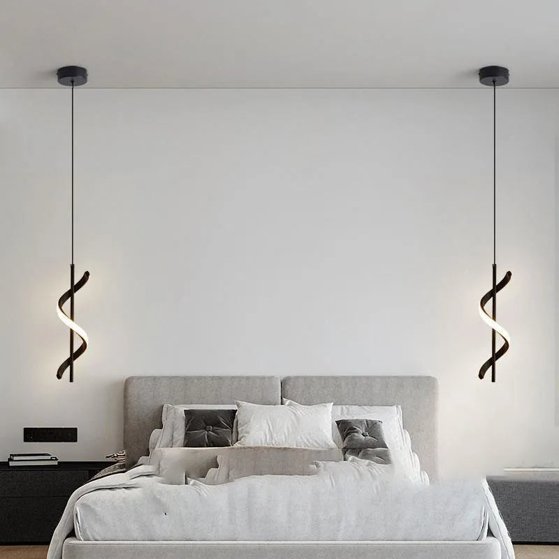 Modern Rotating Acrylic Butterfly Pendant Light