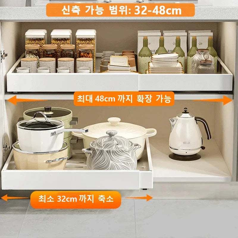 Metal Drawer Organizer Rack