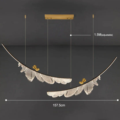 DecorBites™ Italian Copper Chandelier: Modern, Luxury, Light Guide Design for Restaurant and Bar