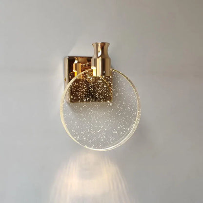 DecorBites™ Crystal Bubble Wall Lamp: Modern Luxury Lighting for Bedroom, Living Room, and Aisle