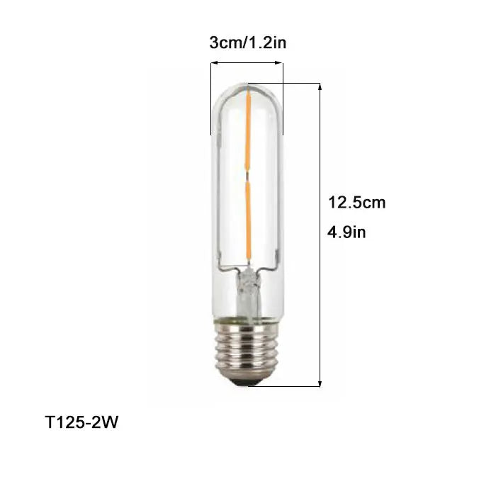 Tubular Edison Warm Bulb