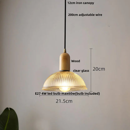 DecorBites™ Glass LED Pendant Light Chandelier for Modern Home Decor