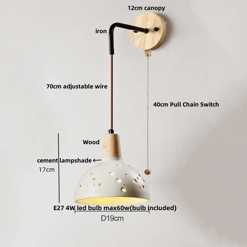 Cement LED Wall Lamp