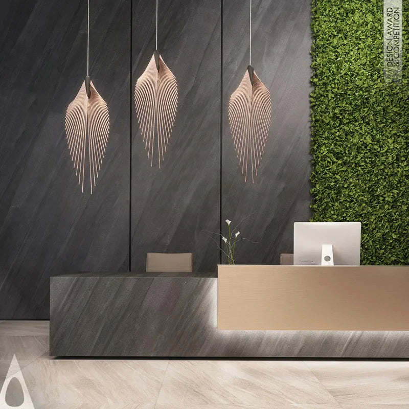 Minimalist Leaf Pendant Light