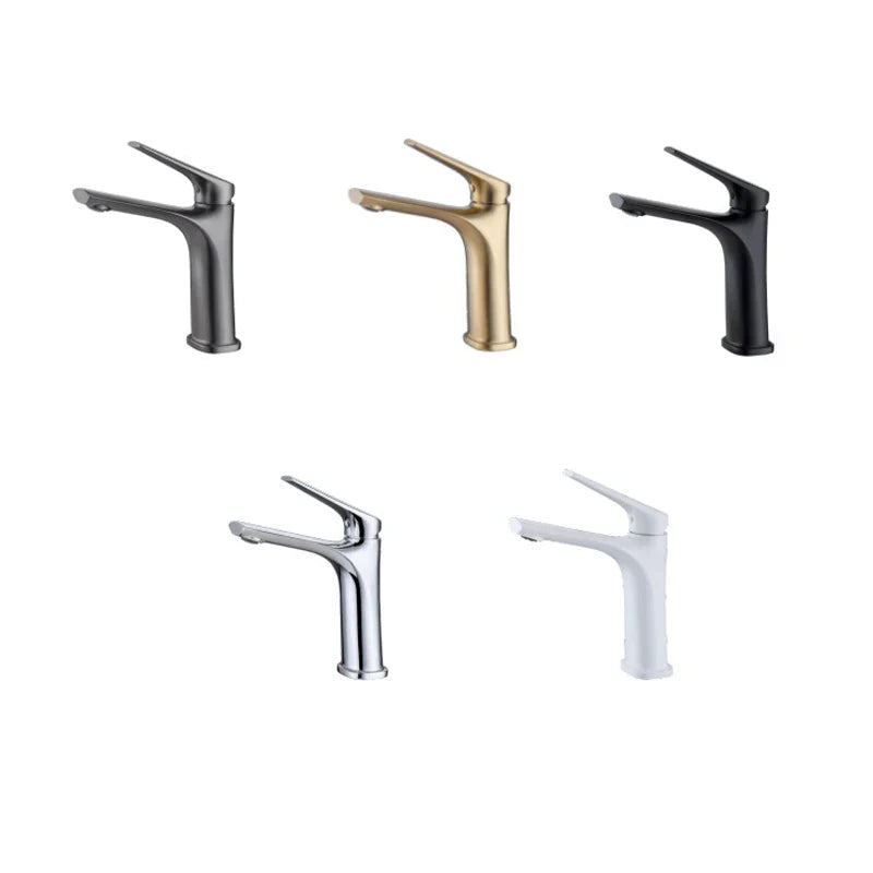 Chrome Black Sink Faucet