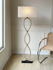 Hemp Rope Floor Lamp