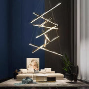 LED Stair Hall Chandelier