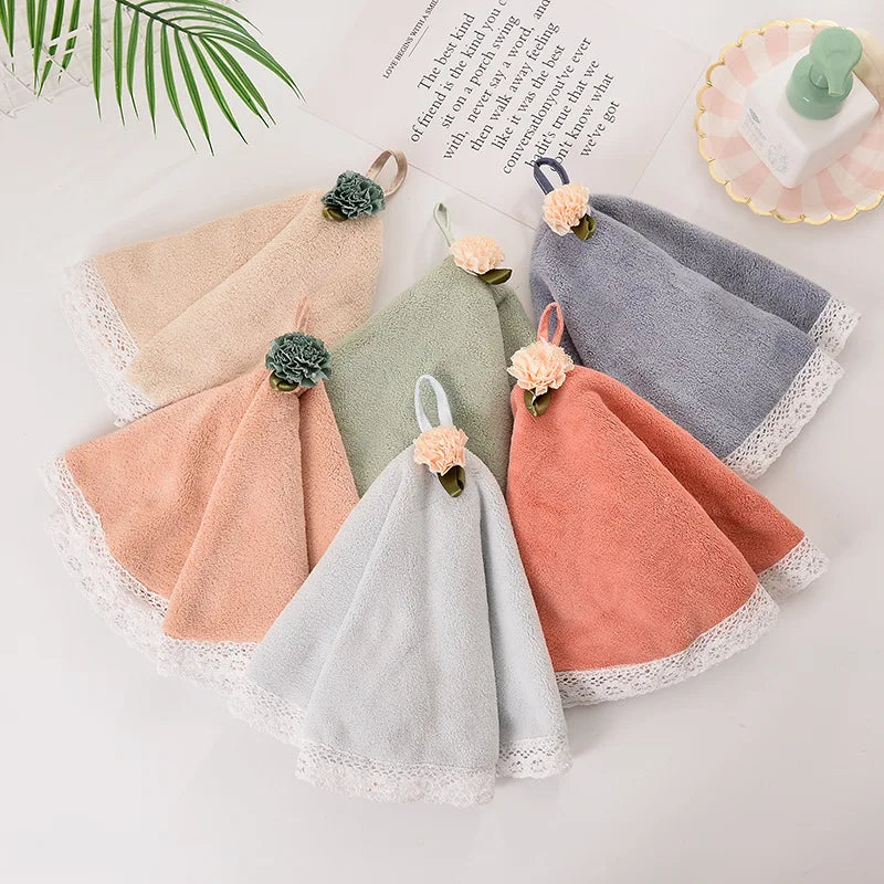 Cotton Lace Hand Towel