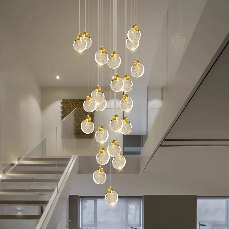 Glass Orb Pendant Light