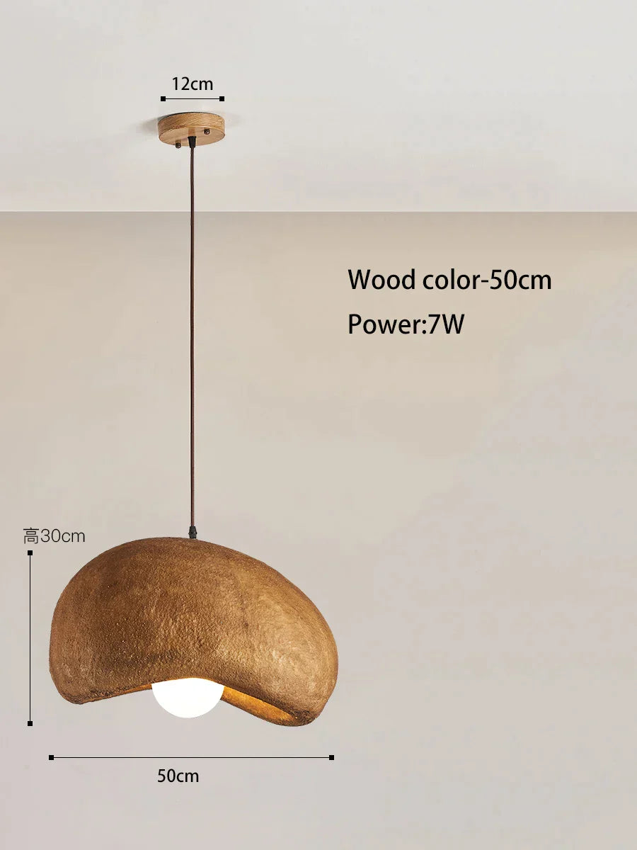 DecorBites™ Cream Style Cloud Chandelier Cement LED Pendant Lamp - Modern Hanging Light