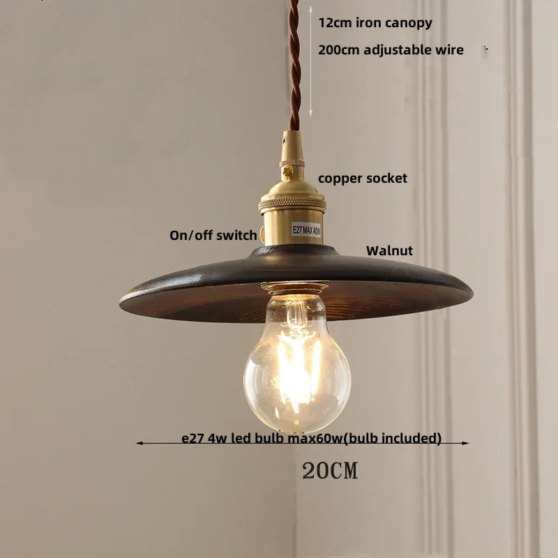 DecorBites™ Green LED Glass Pendant Lamp for Modern Décor & Ambiance