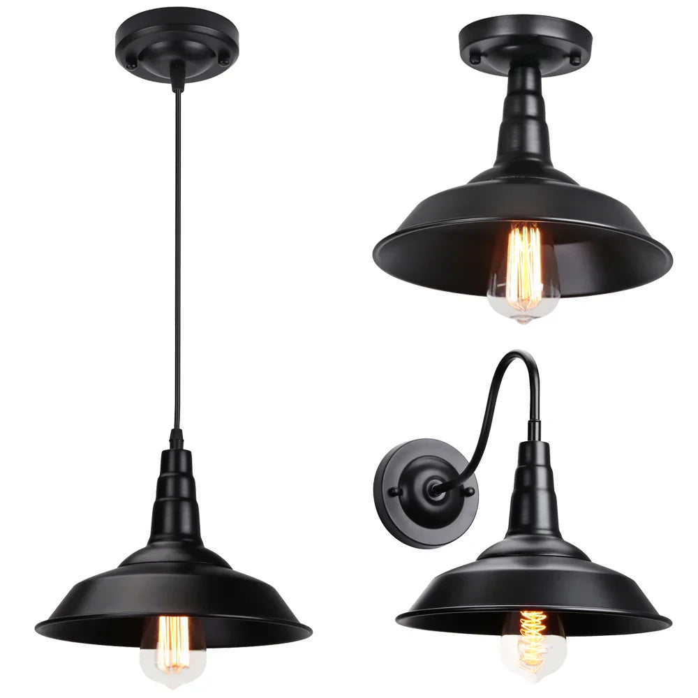 Retro Loft Pendant Light