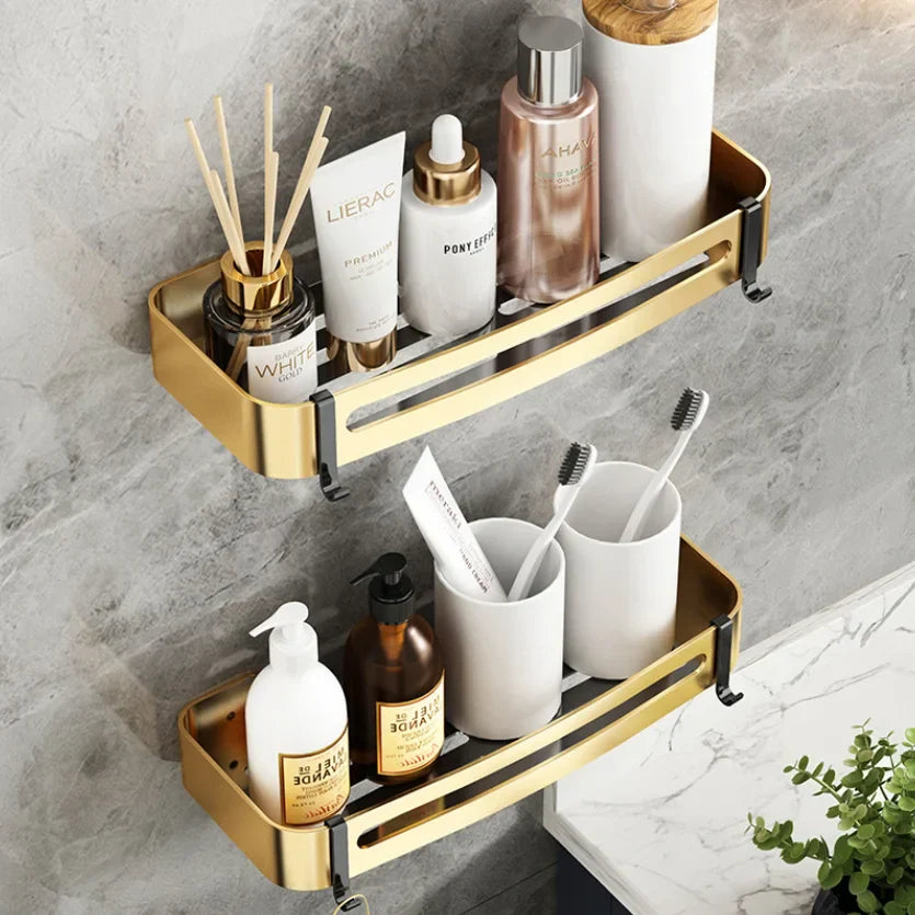 Gold Triangle Corner Shelf