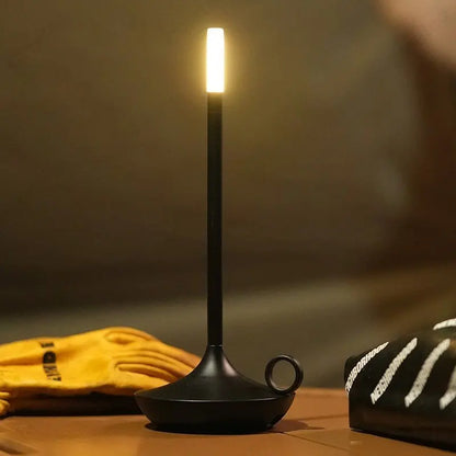 DecorBites™ LED Aladdin Candle Light Rechargeable Waterproof Table Lamp × Dinner Atmosphere