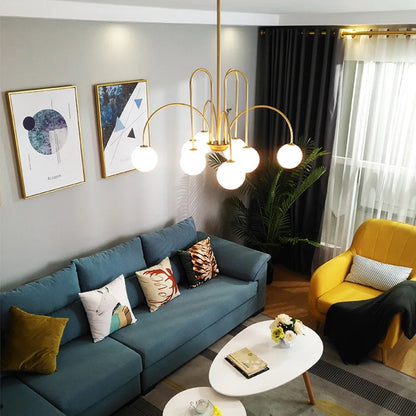 DecorBites™ LED Pendant Chandelier for Living Room Bedroom Decor