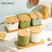 Ceramic Retro Seasoning Set