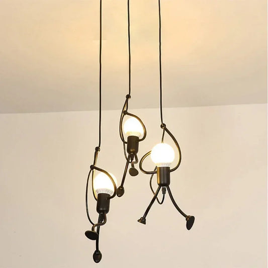 DecorBites™ E27 Pendant Lamp Vintage Iron