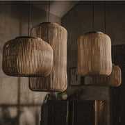 Rattan Vintage Pendant Light