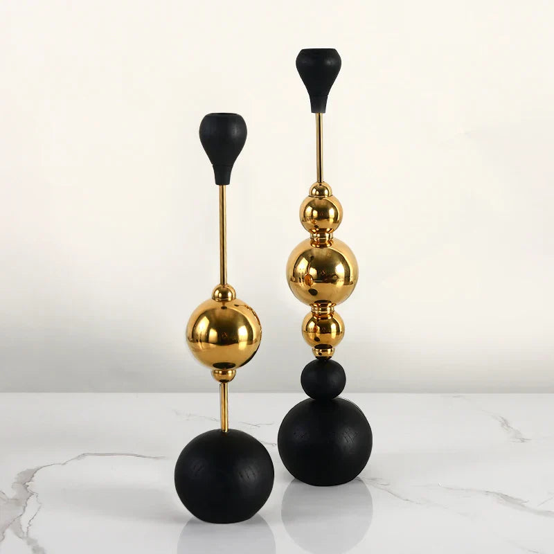 Gold Stainless Candle Holder