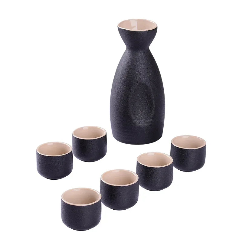 Ceramic Japanese Sake Set