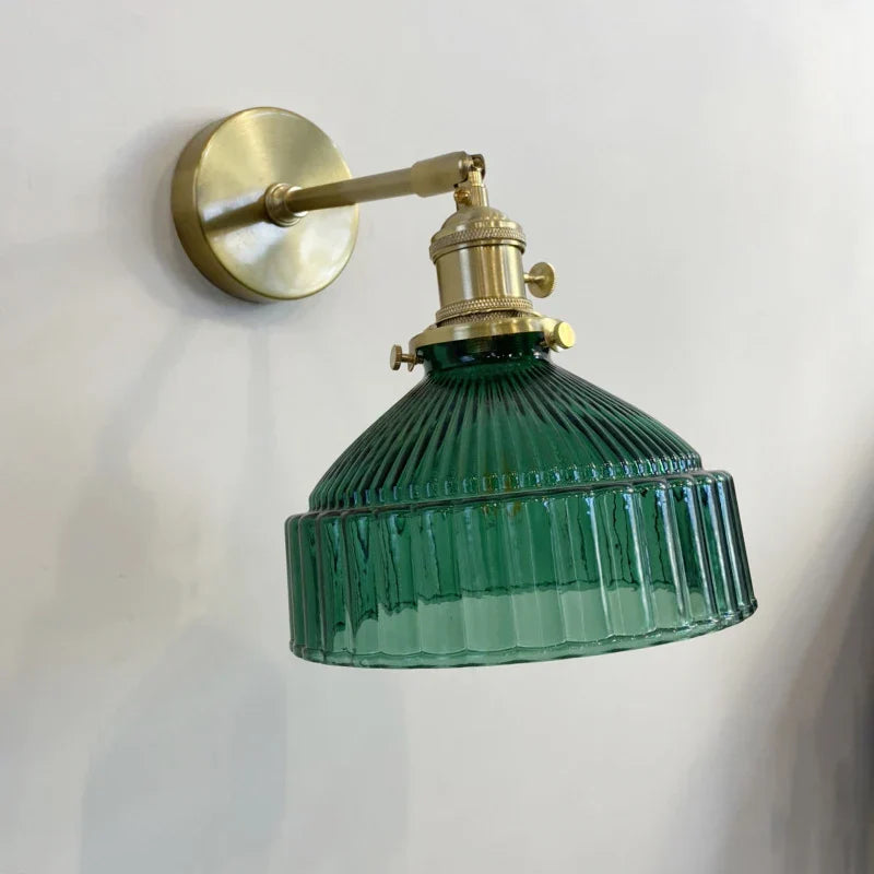 DecorBites™ Glass Shade Modern LED Indoor Wall Sconce Lamp With Switch