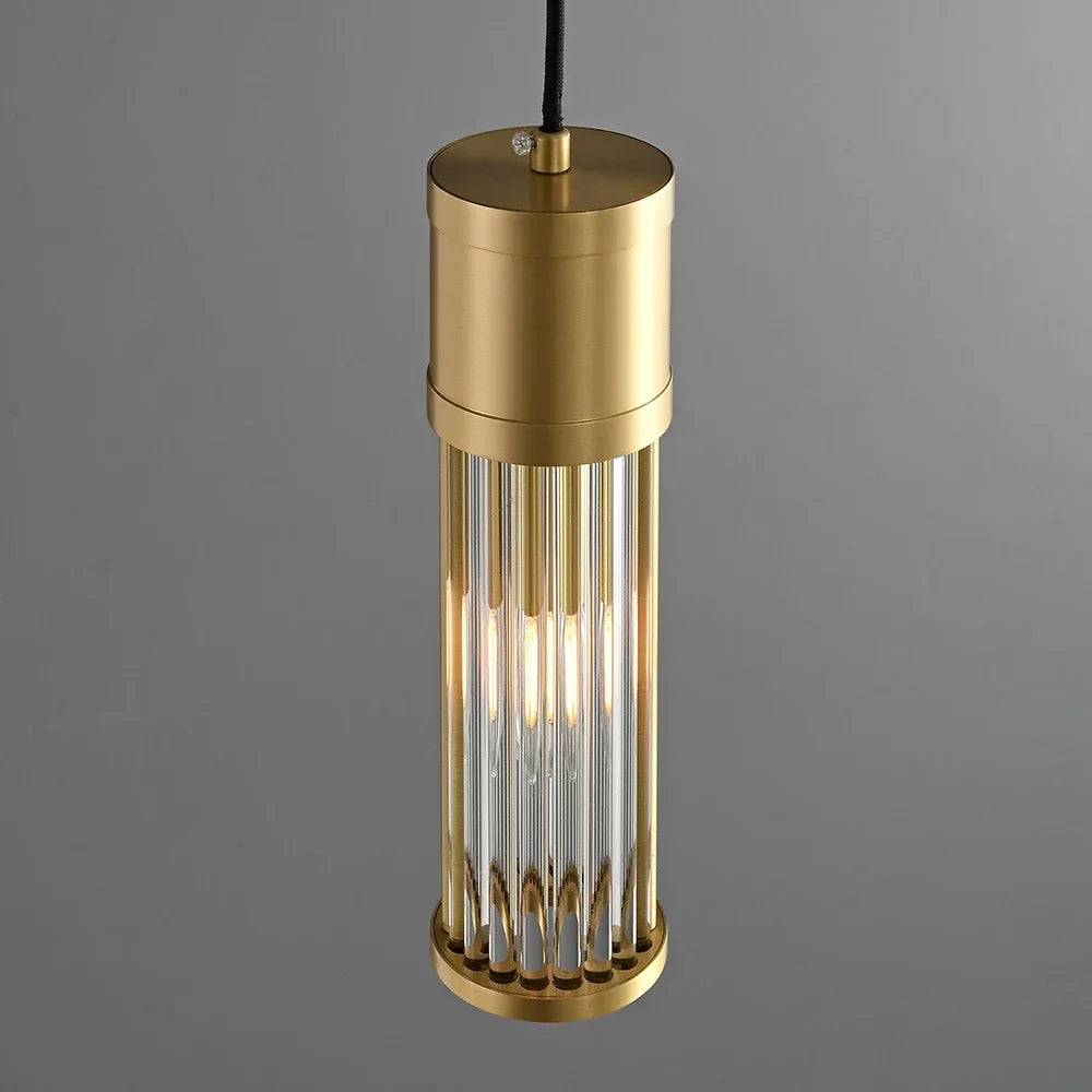 DecorBites™ Glass Shade Pendant Lights for Kitchen Island - Adjustable Ceiling Chandeliers for Dining Room
