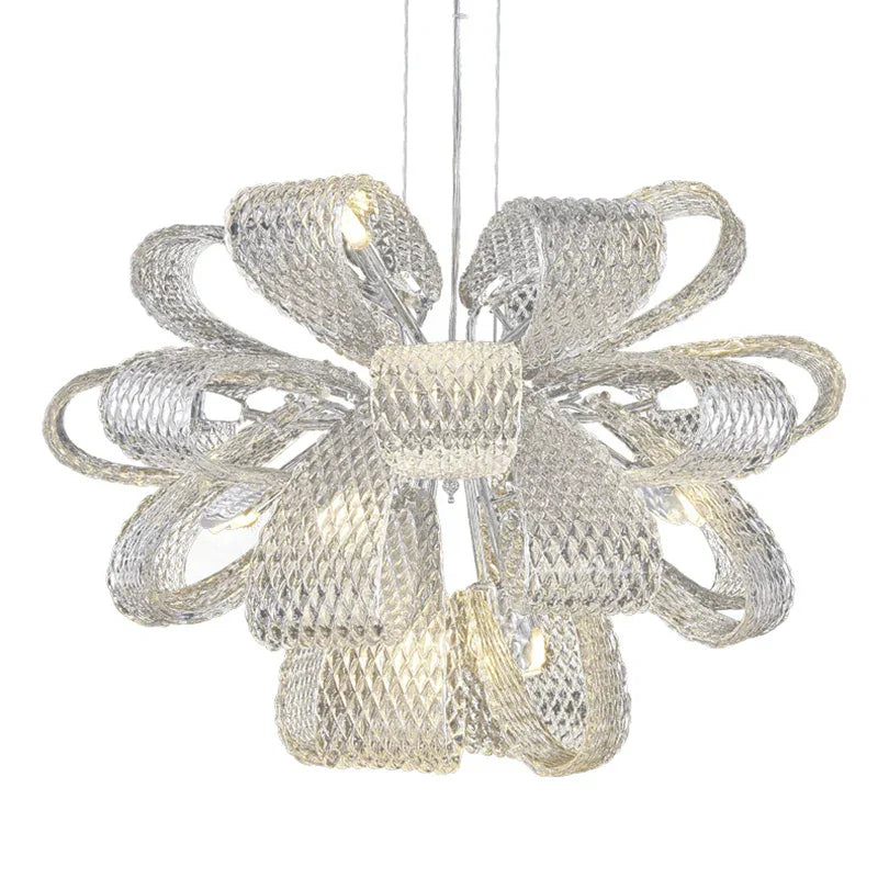 DecorBites™ Glass Pinecone LED Chandelier: Modern Art Deco Pendant Lighting