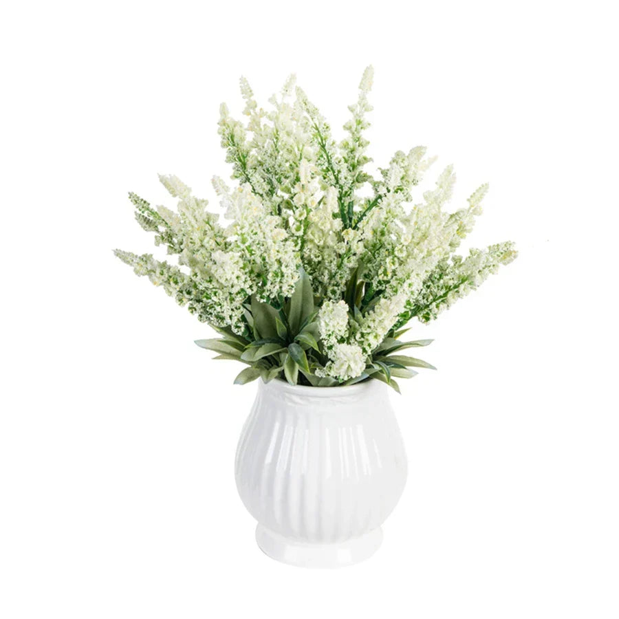 Lavender Foam Flower Bouquet