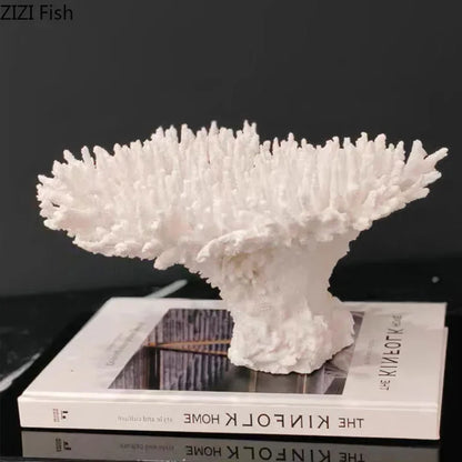DecorBites™ Coral Tree Sculpture Decorative Ornament for Modern Aesthetics
