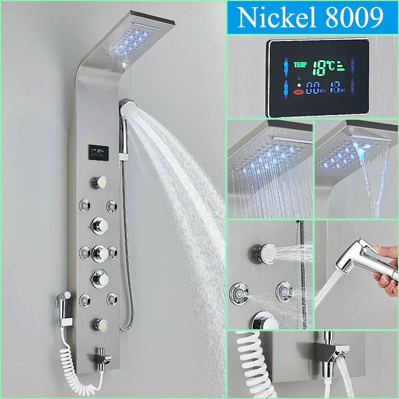 Blue LED Shower System