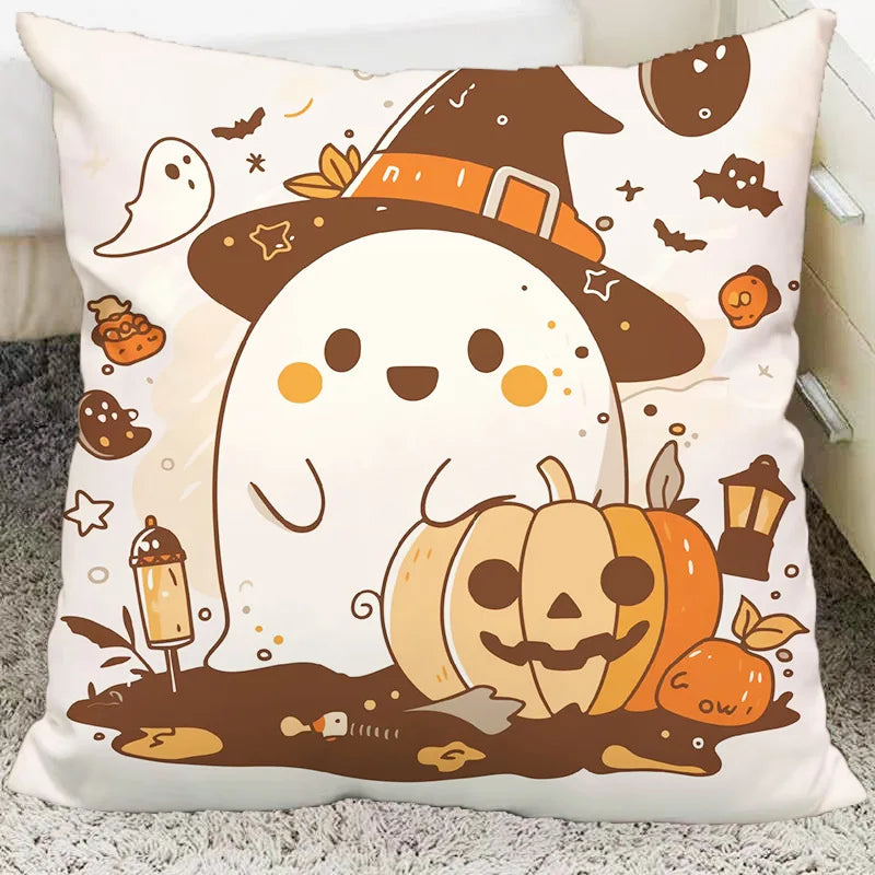 Plush Halloween Cartoon Pillow
