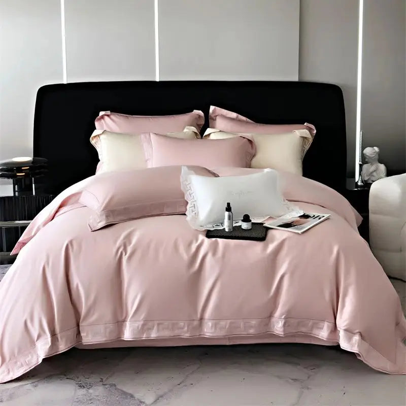 Gold Embroidery Duvet Set