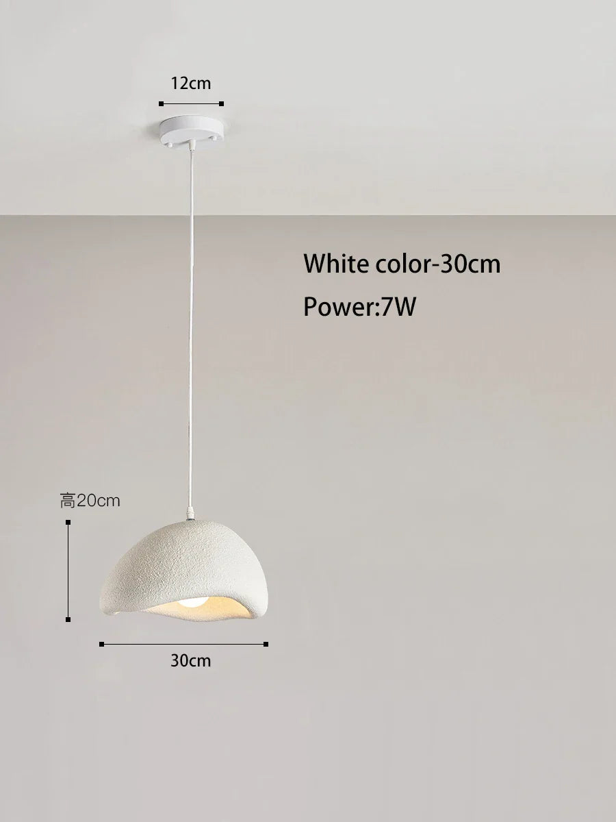 DecorBites™ Cream Cloud Chandelier: Modern LED Pendant Lamp for Home, Restaurant, Bar