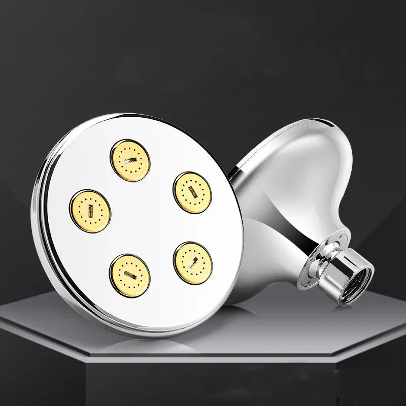 Brass Rotatable Rainfall Shower