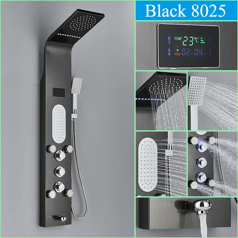Blue LED Shower System