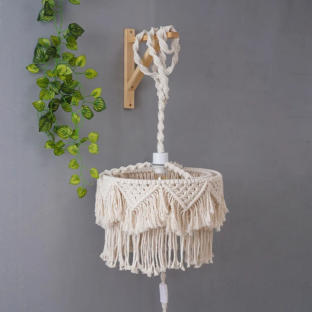 Boho Industrial Pendant Lamp