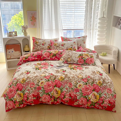 DecorBites™ Leopard Print Soft Bedding Set Duvet Cover Kit - High Quality, Skin Friendly, Comfortable