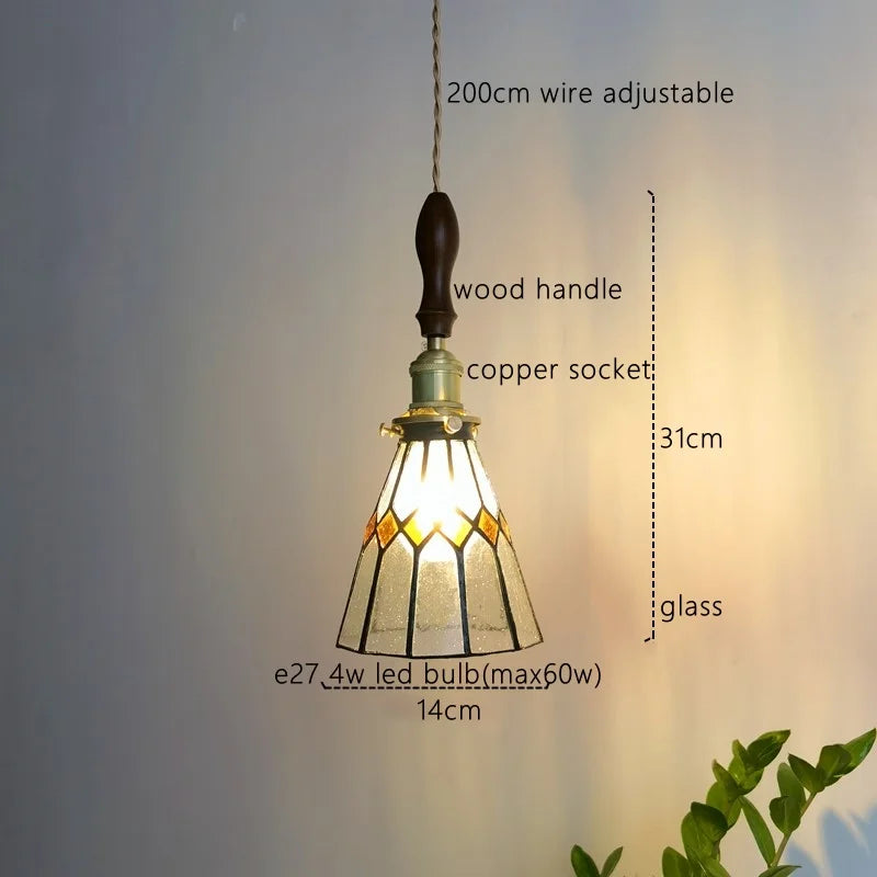 LED Copper Pendant Light