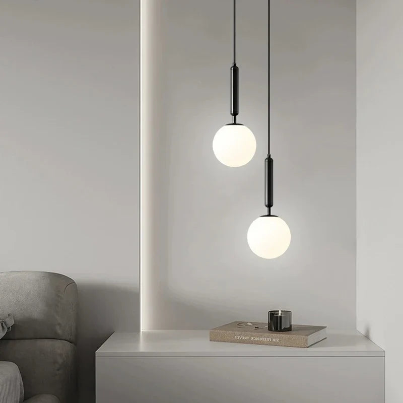 DecorBites™ Glass Chandelier Pendant Light for Modern Restaurant Decor