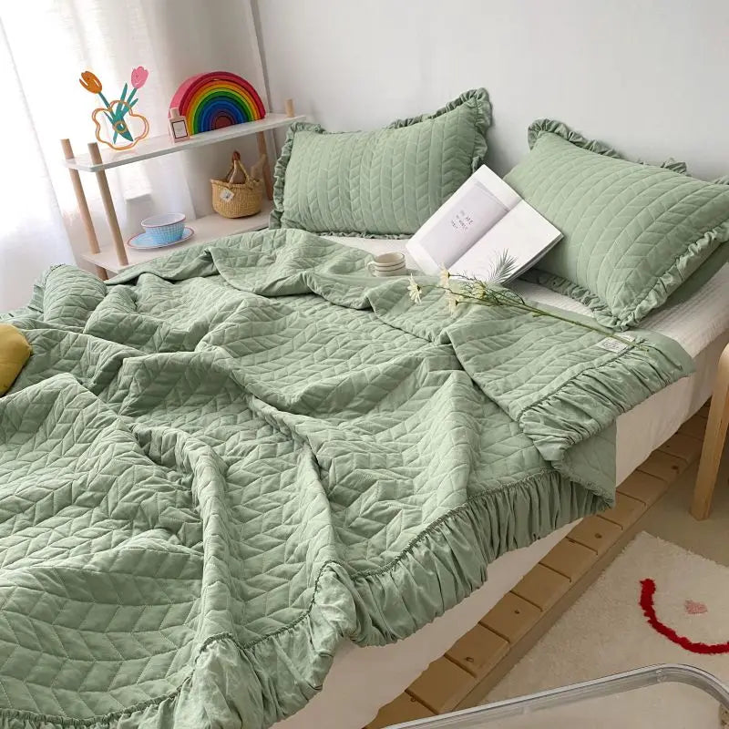 Solid Color Summer Quilt