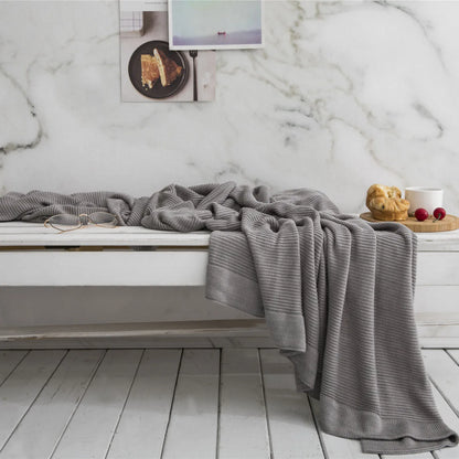 DecorBites™ Bamboo Cooling Throw Blanket - Stay Cool All Summer, Ideal for Hot Sleepers