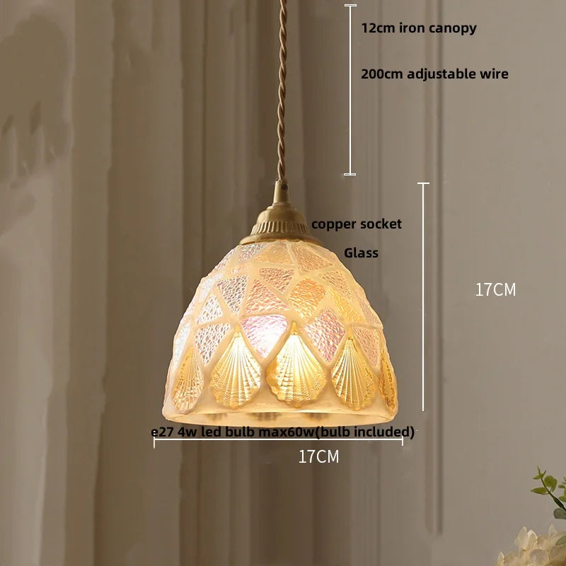 DecorBites™ Glass Ball LED Pendant Lights | Modern Kitchen Bar Restaurant Hanging Lamp