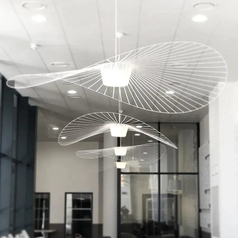 Brass Retro LED Chandelier
