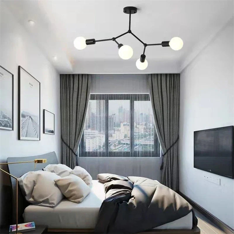 Industrial LED Ceiling Chandelier