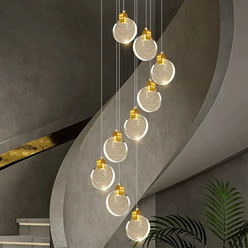 Glass Orb Pendant Light