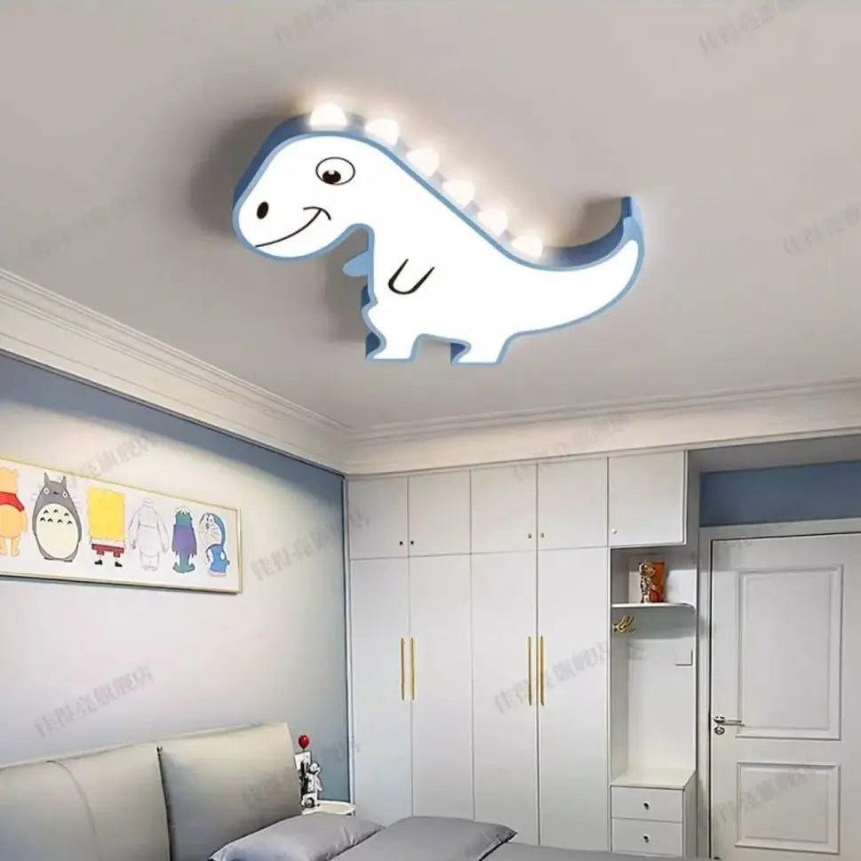 Cream Airplane Ceiling Lamp