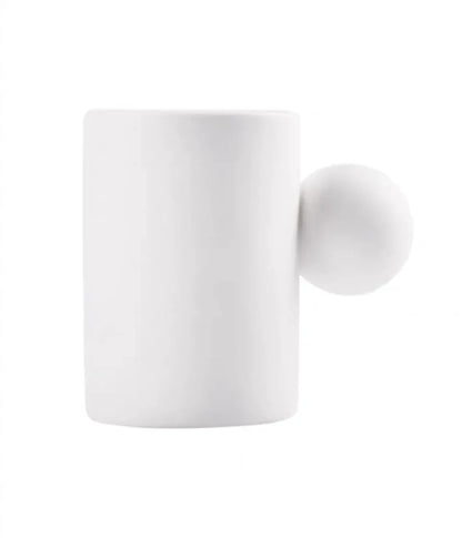 DecorBites™ Cotton Candy Ceramic Cup & Saucer Set for Coffee, Tea, Milk, Juice